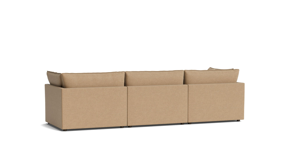 Sofá modular de 3 piezas Chill Time, abedul