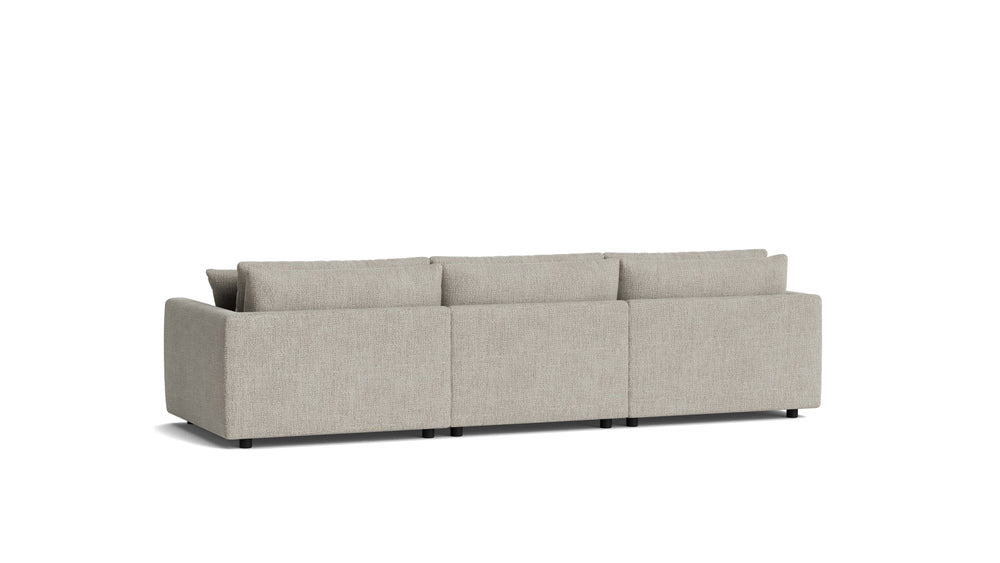 Soft Spot — Sofá modular de 3 piezas, avena