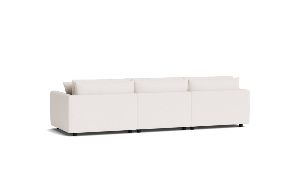 Soft Spot — Sofá modular de 3 piezas, avena