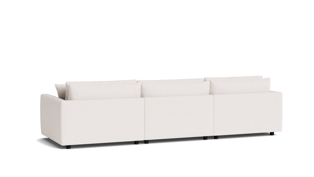 Soft Spot Seccional modular de 3 piezas, izquierdo, avena