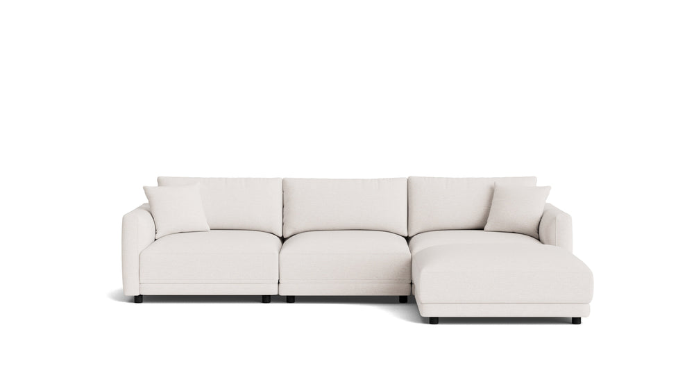 Soft Spot Seccional modular de 4 piezas, avena