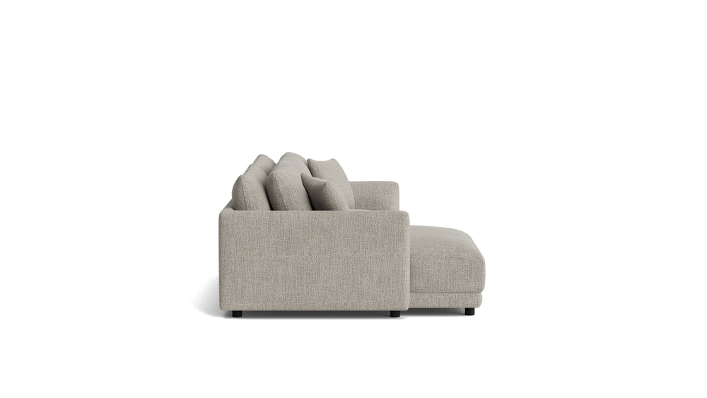 Soft Spot seccional modular de 2 piezas, izquierdo, anacardo