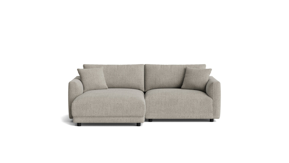Soft Spot seccional modular de 2 piezas, izquierdo, anacardo