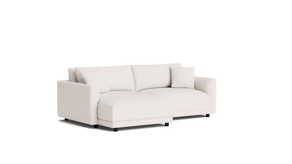 Soft Spot seccional modular de 2 piezas, izquierdo, anacardo