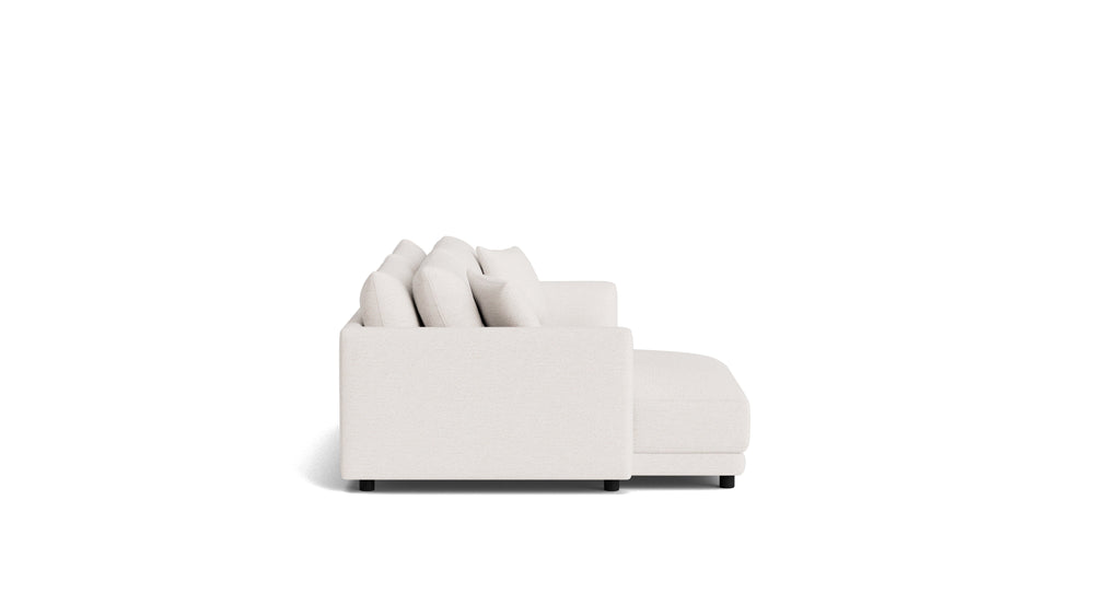 Soft Spot seccional modular de 2 piezas, izquierdo, anacardo