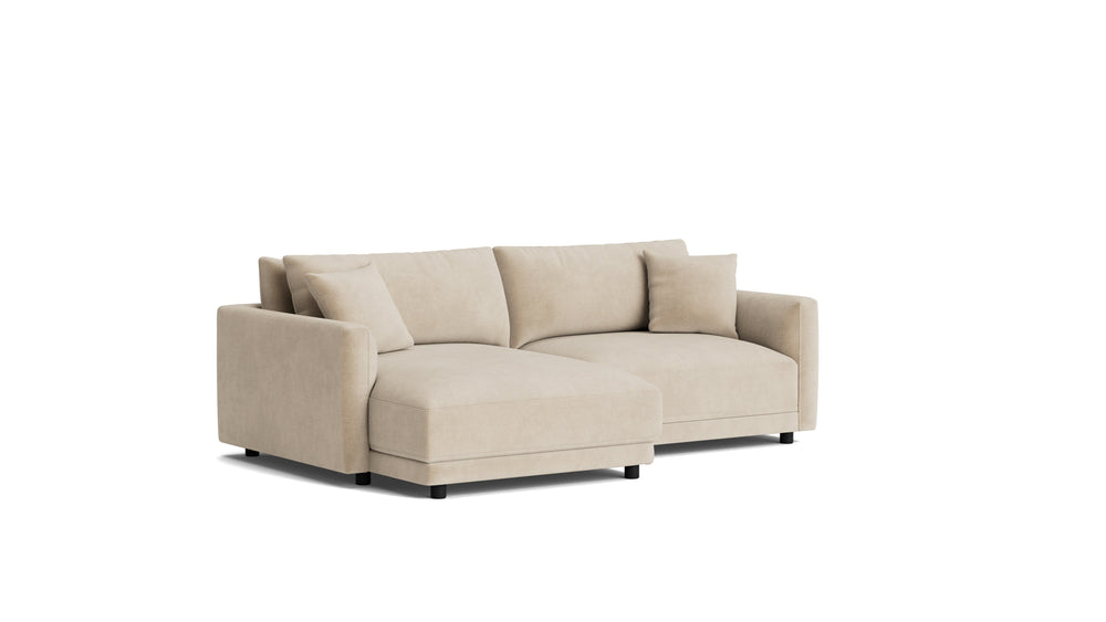 Soft Spot seccional modular de 2 piezas, izquierdo, anacardo