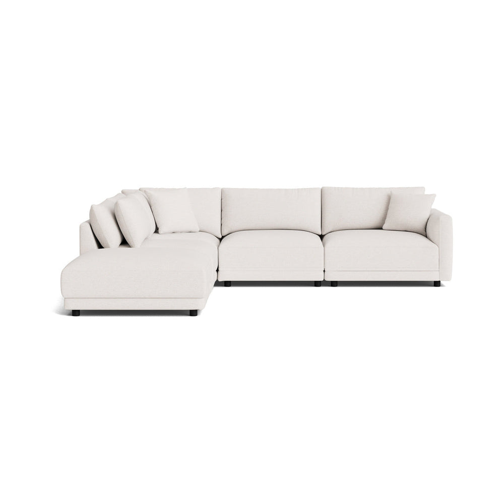Soft Spot Seccional modular de 5 piezas, lado izquierdo, avena