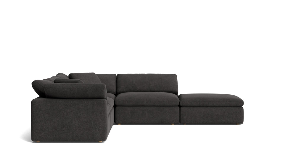 Movie Night™ Seccional modular de 5 piezas, Grande, Sombra Oscura