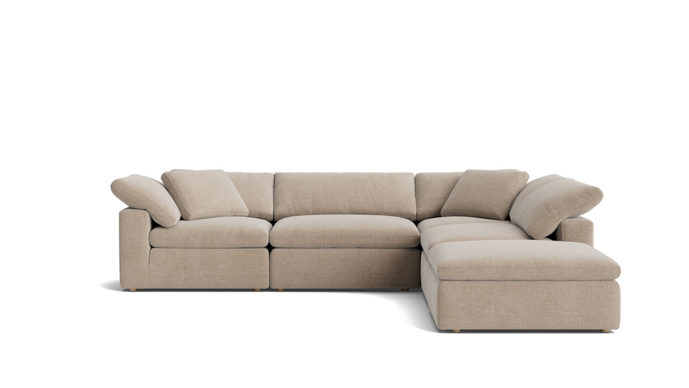 Sofá seccional modular grande Movie Night™ de 5 piezas