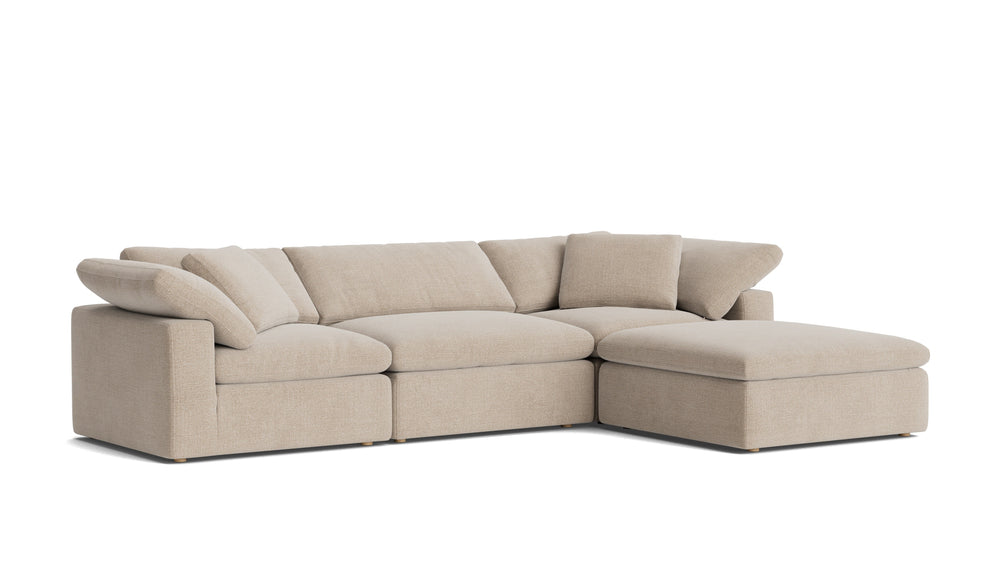 Sofá seccional modular grande Movie Night™ de 4 piezas