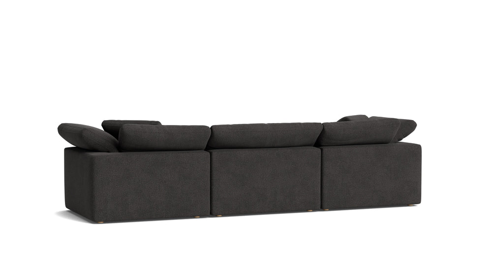 Movie Night™ Sofá modular de 3 piezas, grande, Sombra Oscura