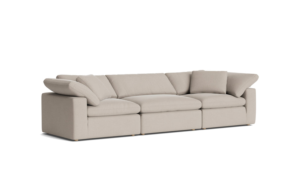 Sofá modular Movie Night™ de 3 piezas, estándar, color beige claro