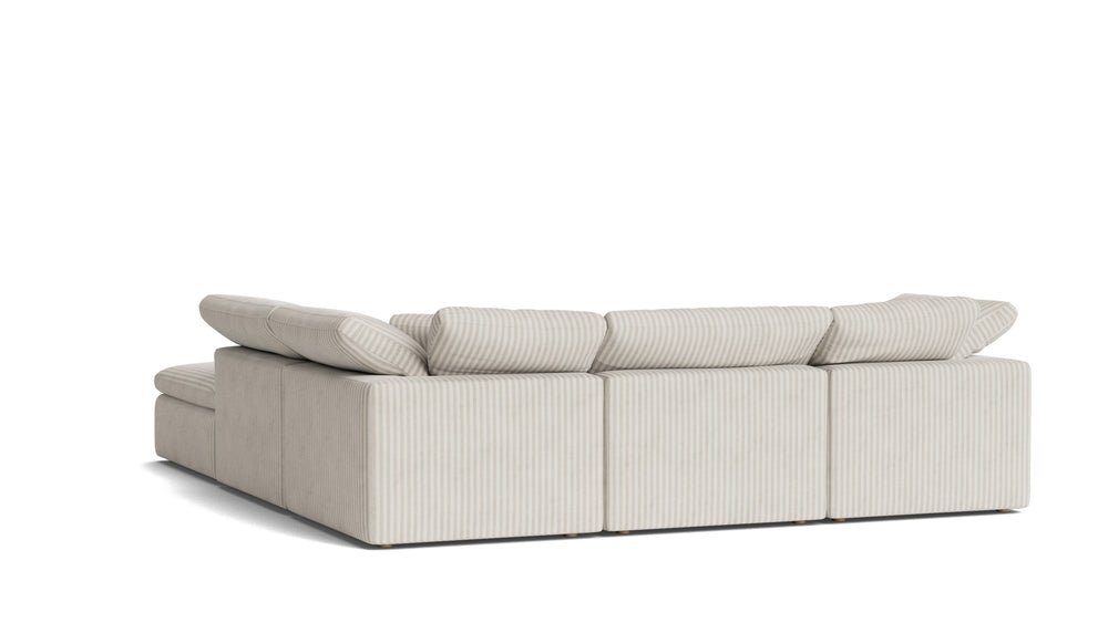 Movie Night™ Sofa modular de 5 piezas estándar color crema