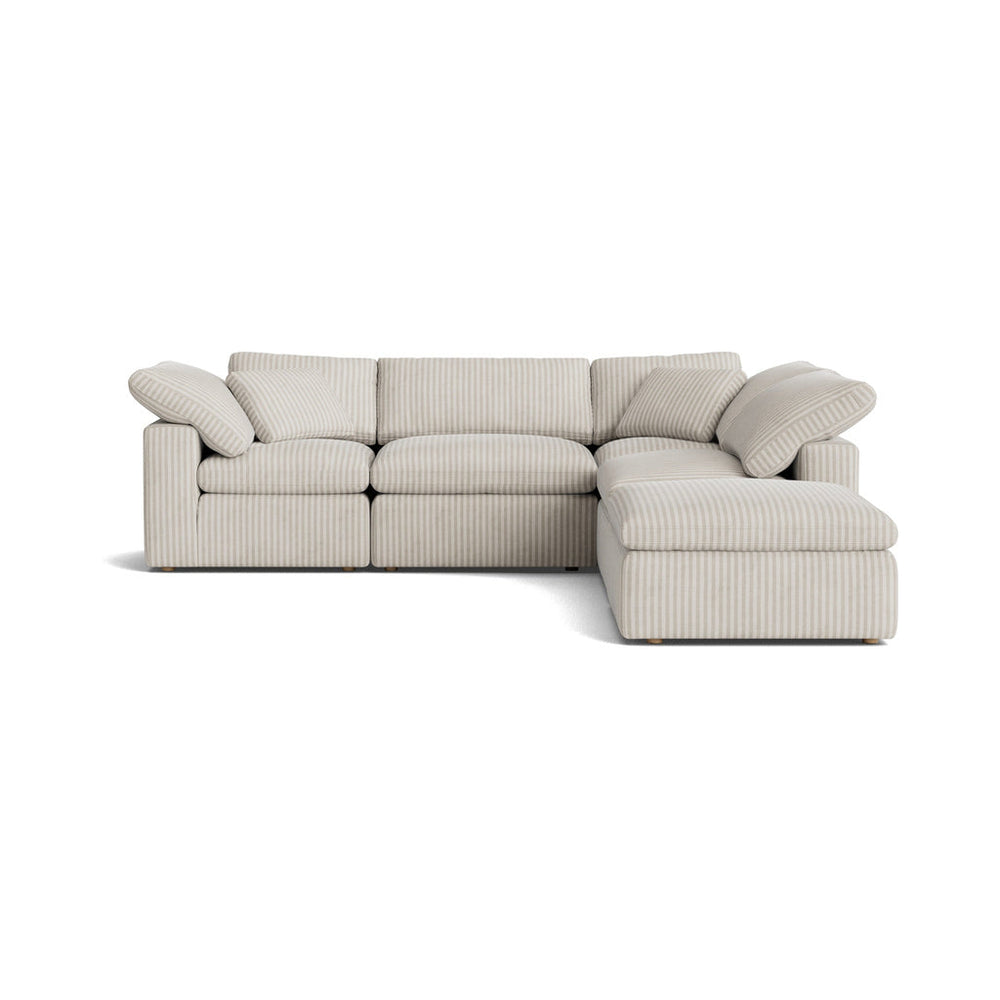 Movie Night™ Sofa modular de 5 piezas estándar color crema