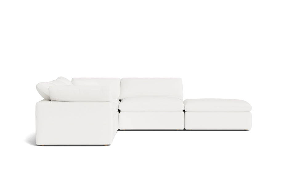 Movie Night™ Sofa modular de 5 piezas estándar color marfil