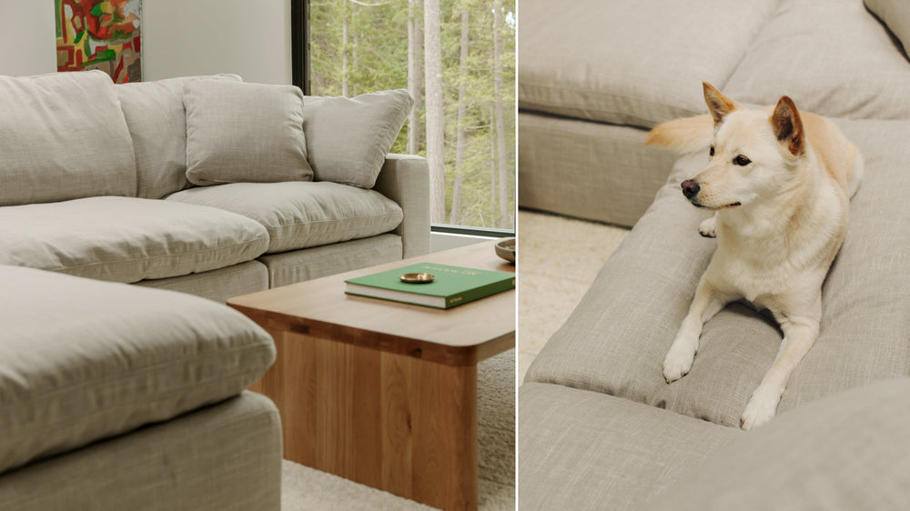 Movie Night™ Sofa modular de 4 piezas estándar color beige