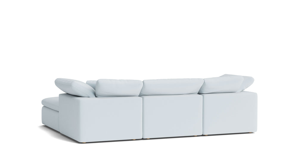 Movie Night™ Sofá modular de 4 piezas estándar color crema