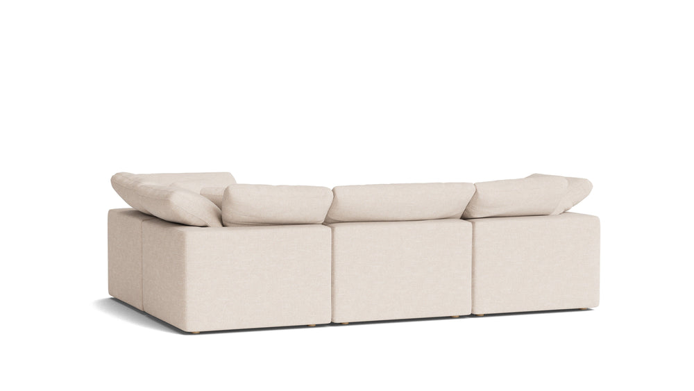 Movie Night™ Seccional modular de 4 piezas cerrado, estándar, Sunbeam