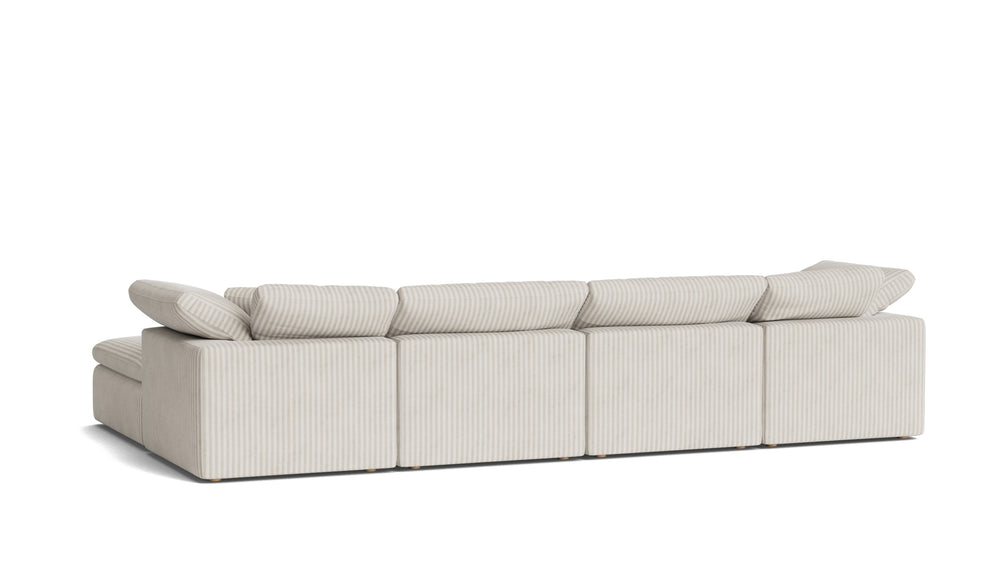 Movie Night™ Seccional modular en U de 6 piezas, estándar, Cove