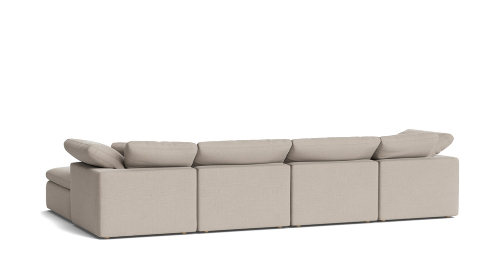 Movie Night™ Seccional modular en U de 6 piezas, estándar, Cove