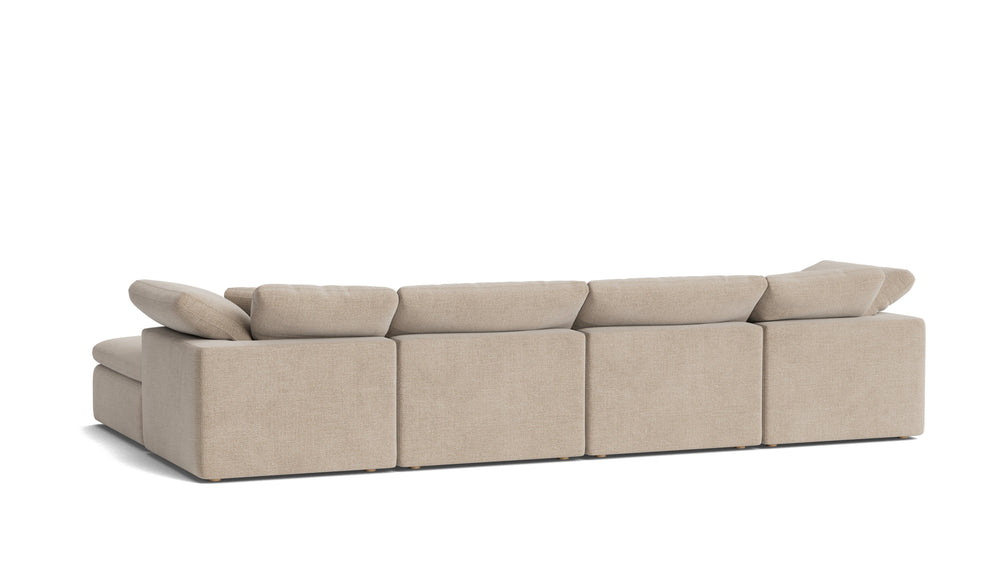 Movie Night™ Seccional modular en U de 6 piezas, estándar, Cove