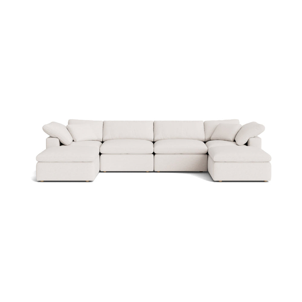 Movie Night™ Seccional modular en U de 6 piezas, estándar, Cove