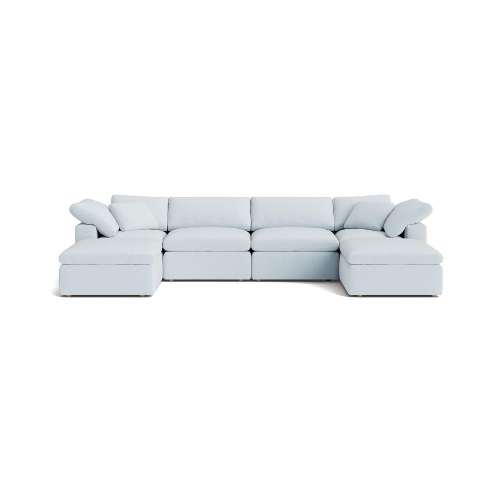 Movie Night™ Seccional modular en U de 6 piezas, estándar, Cove