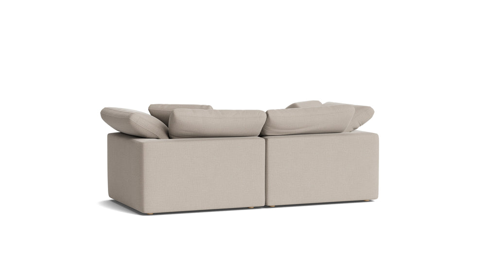 Movie Night™ Sofá modular de 2 piezas, Grande, Piedra clara