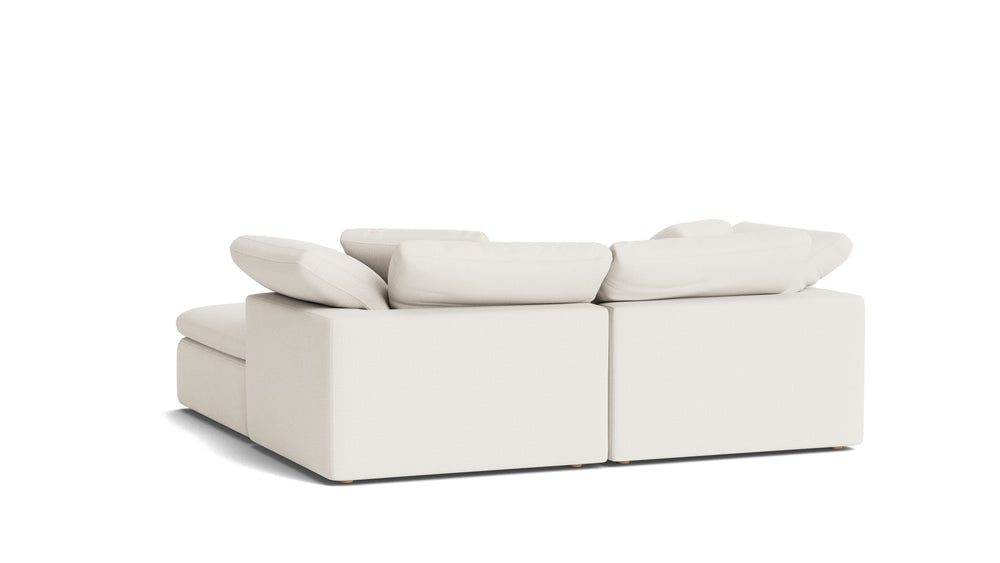 Movie Night™ Seccional modular de 3 piezas, grande, lino crema