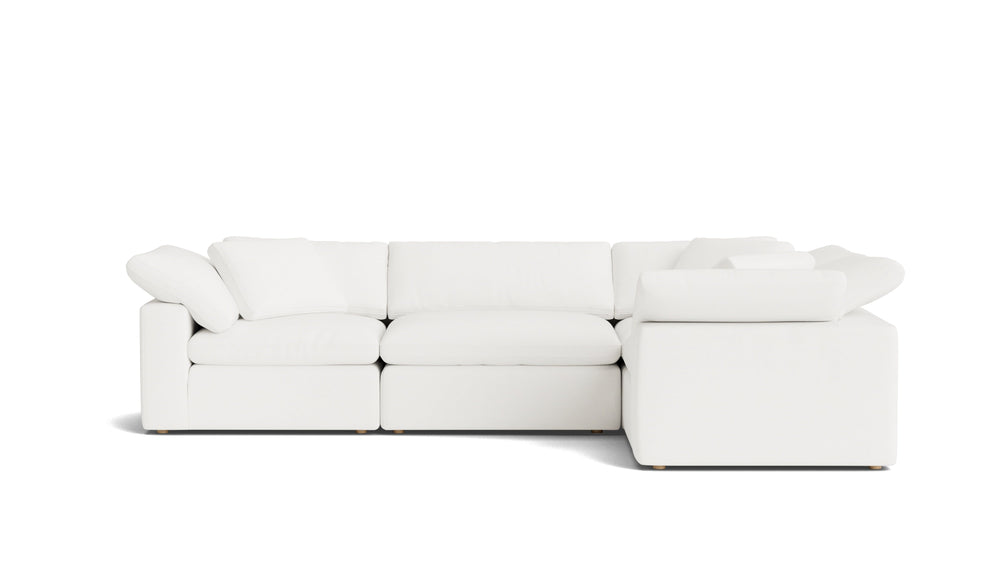 Movie Night™ Seccional modular de 4 piezas, cerrado, grande, Brie