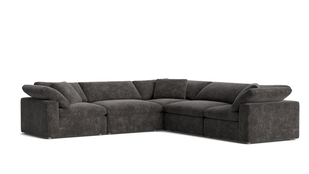 Movie Night™ seccional modular cerrado de 5 piezas, grande, Brie