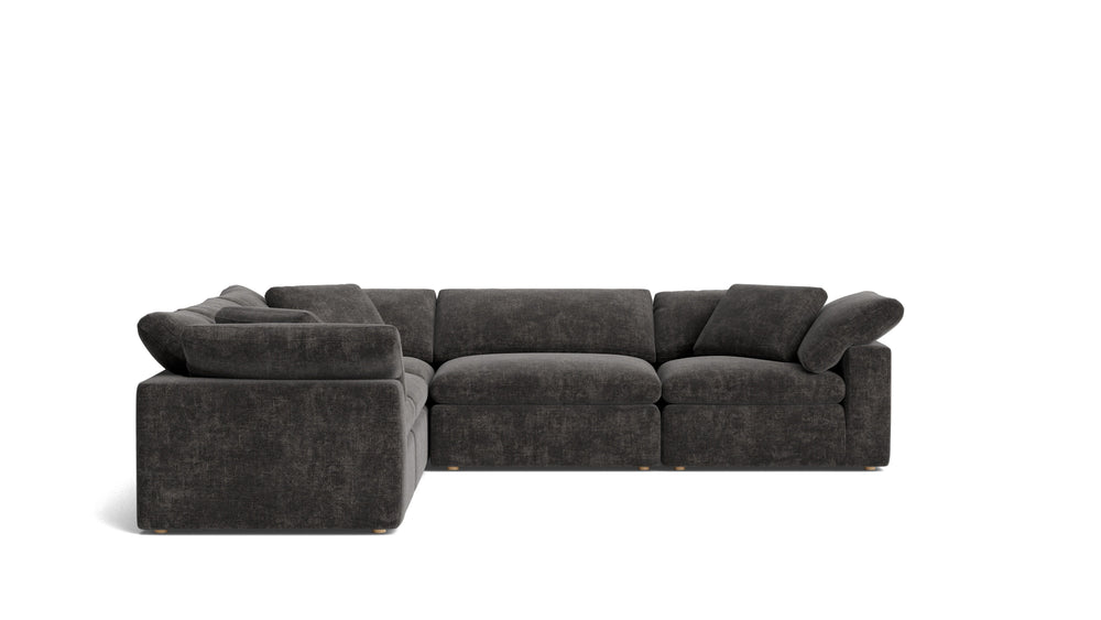 Movie Night™ seccional modular cerrado de 5 piezas, grande, Brie
