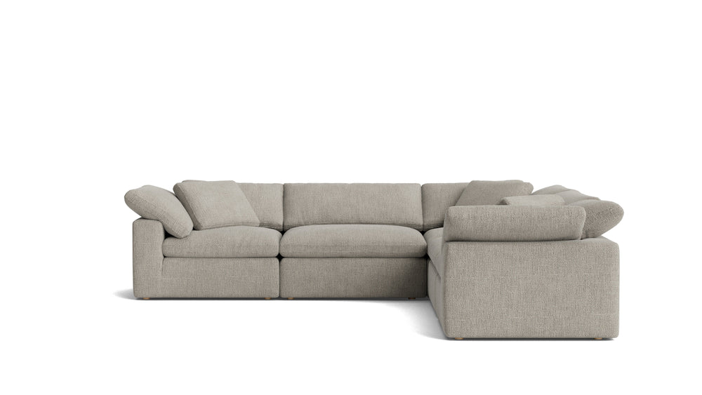 Movie Night™ seccional modular cerrado de 5 piezas, grande, Brie