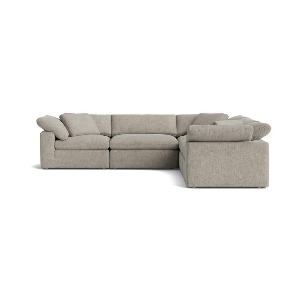 Movie Night™ seccional modular cerrado de 5 piezas, grande, Brie