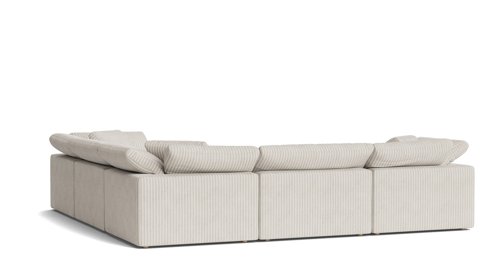 Movie Night™ seccional modular cerrado de 5 piezas, grande, Brie
