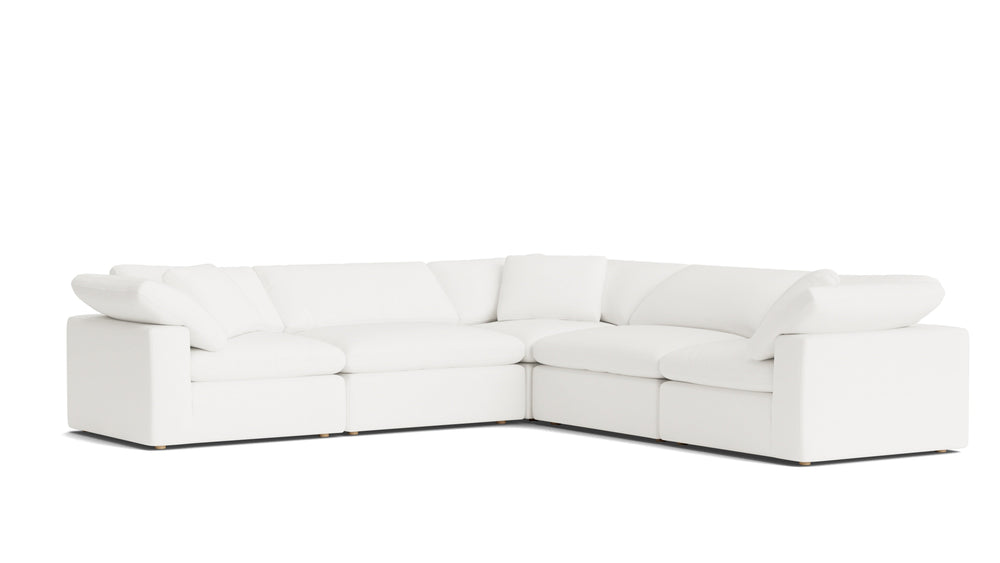 Movie Night™ seccional modular cerrado de 5 piezas, grande, Brie