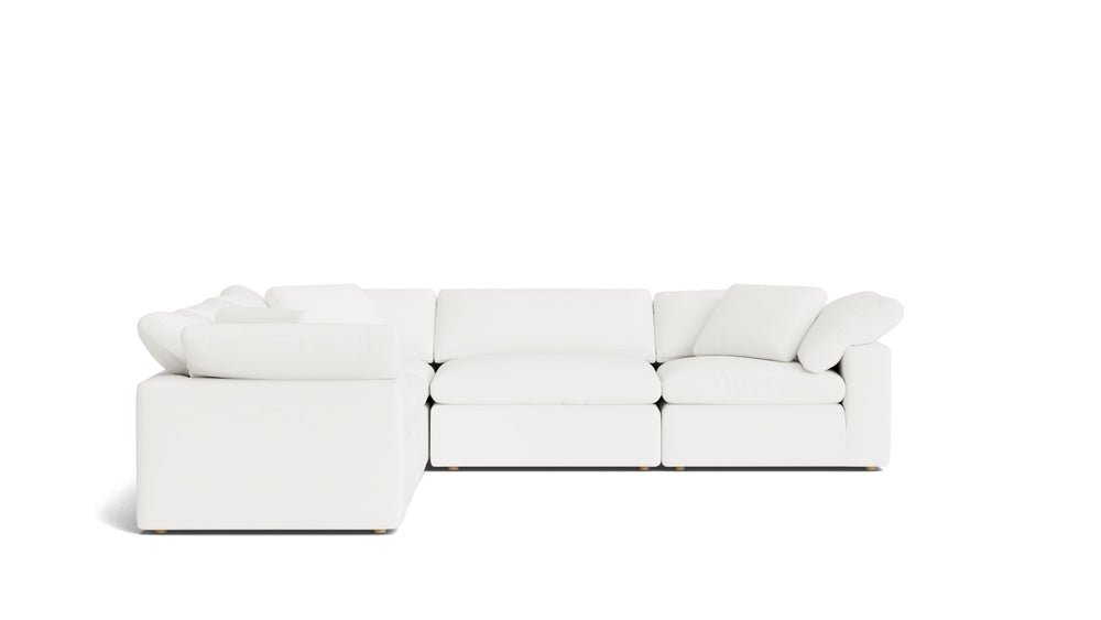 Movie Night™ seccional modular cerrado de 5 piezas, grande, Brie