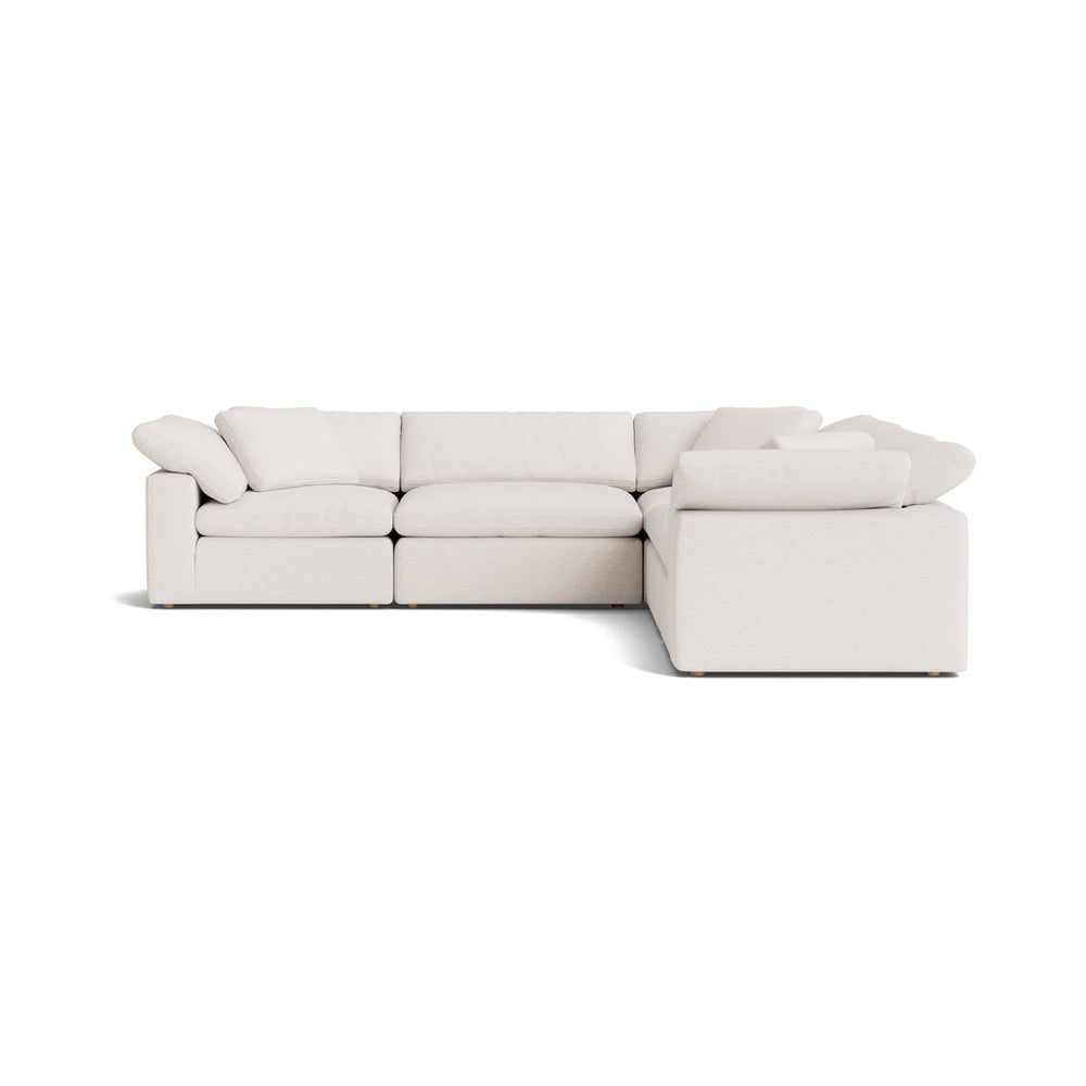 Movie Night™ seccional modular cerrado de 5 piezas, grande, Brie