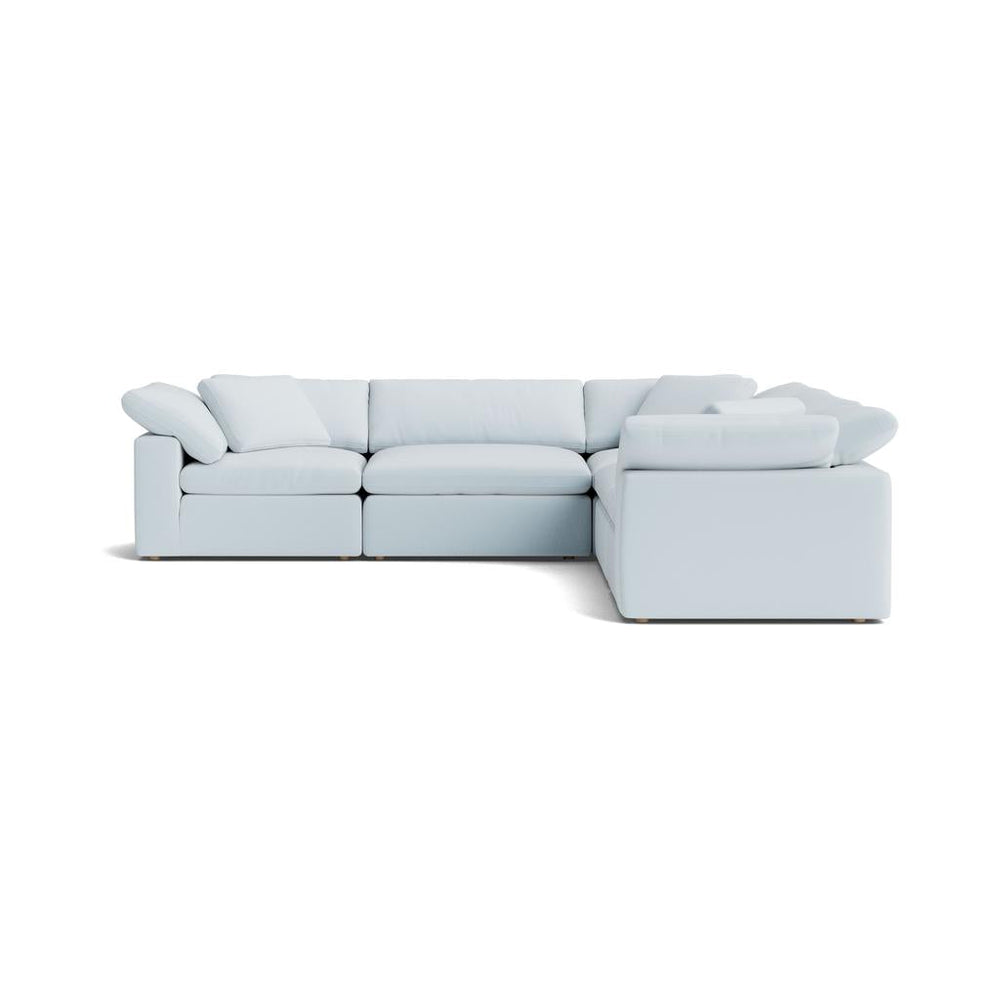 Movie Night™ seccional modular cerrado de 5 piezas, grande, Brie