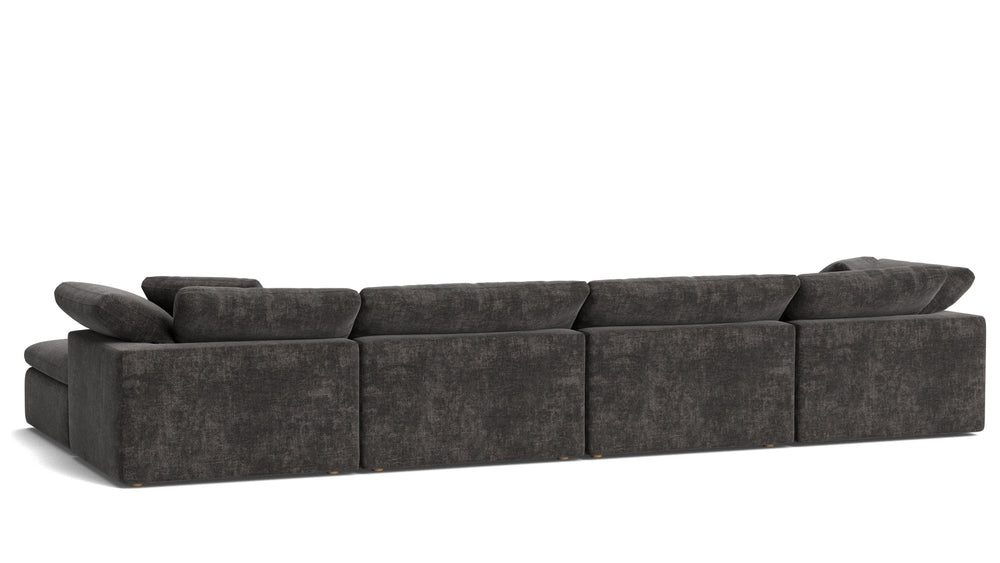 Movie Night™ Seccional modular en U de 6 piezas, grande, Brie