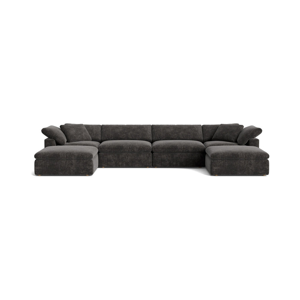 Movie Night™ Seccional modular en U de 6 piezas, grande, Brie
