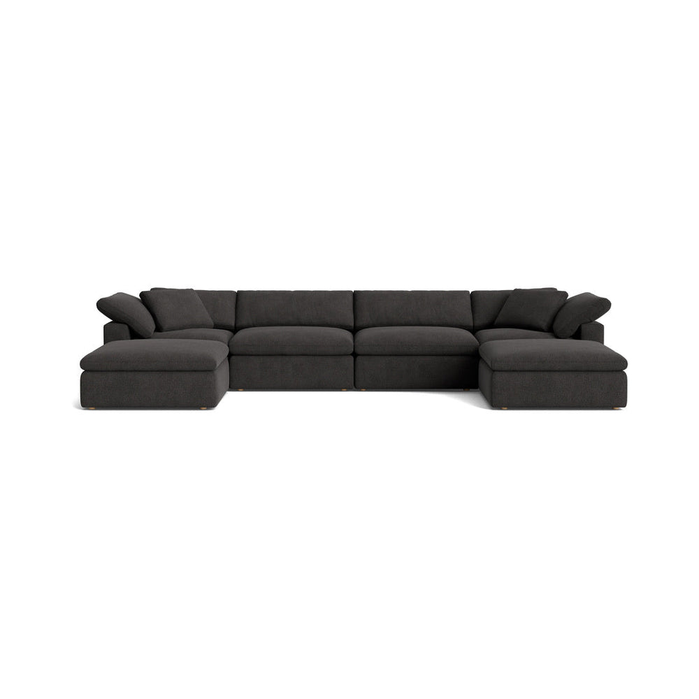 Movie Night™ Seccional modular en U de 6 piezas, grande, Brie
