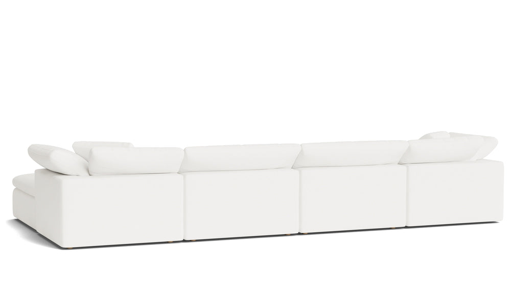 Movie Night™ Seccional modular en U de 6 piezas, grande, Brie