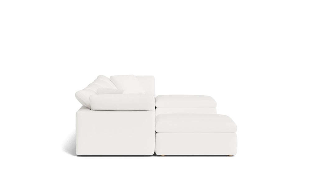 Movie Night™ Seccional modular en U de 6 piezas, grande, Brie