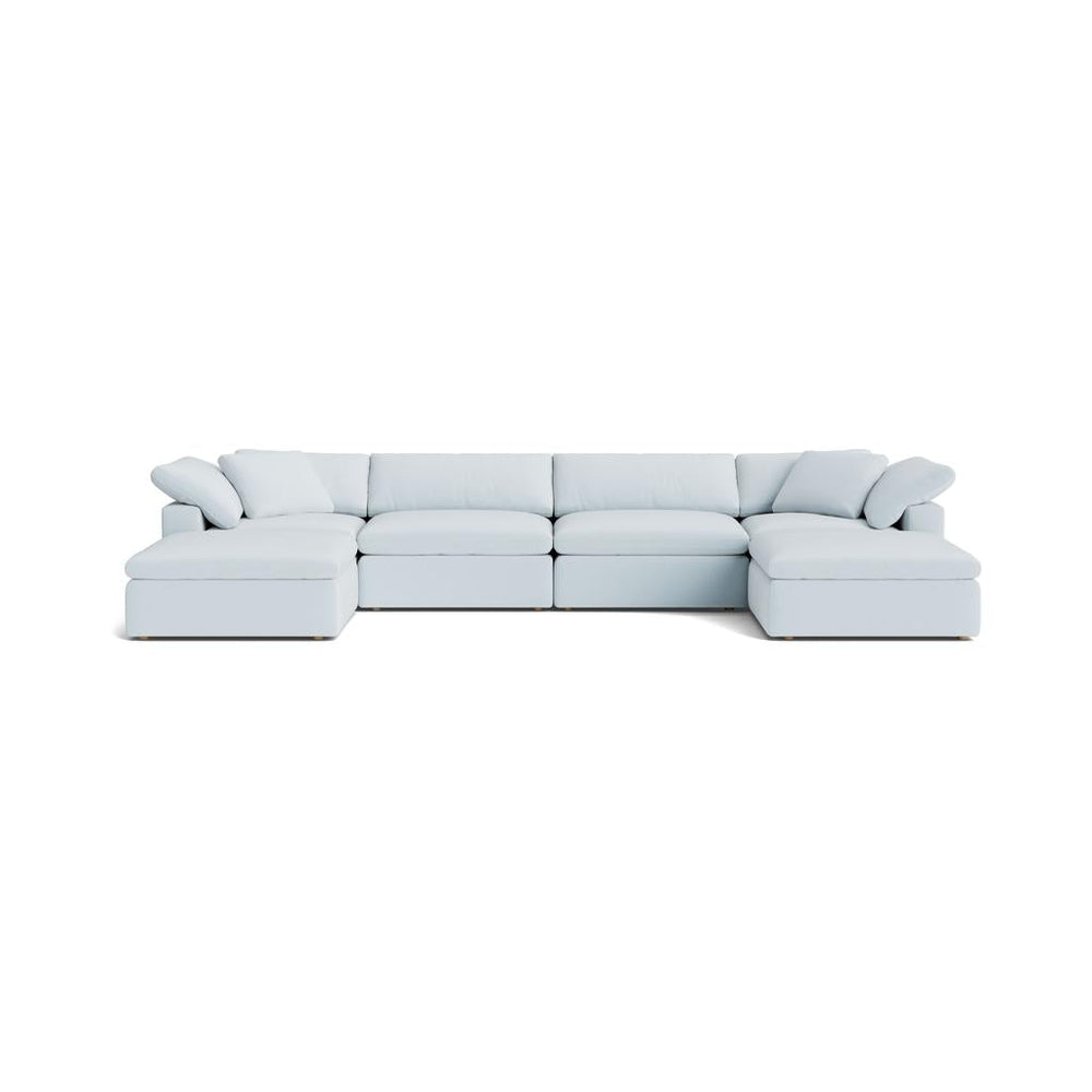 Movie Night™ Seccional modular en U de 6 piezas, grande, Brie