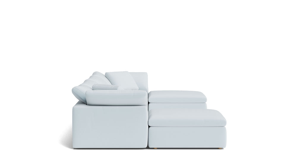 Movie Night™ Seccional modular en U de 6 piezas, grande, Brie