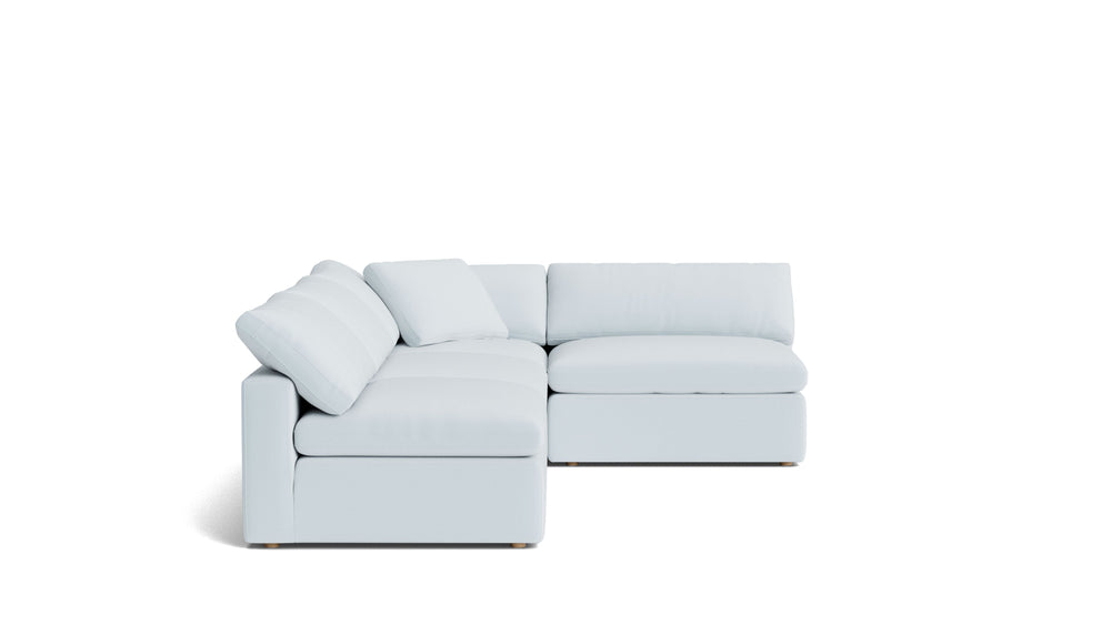 Movie Night™ seccional modular abierto de 4 piezas, grande, Brie