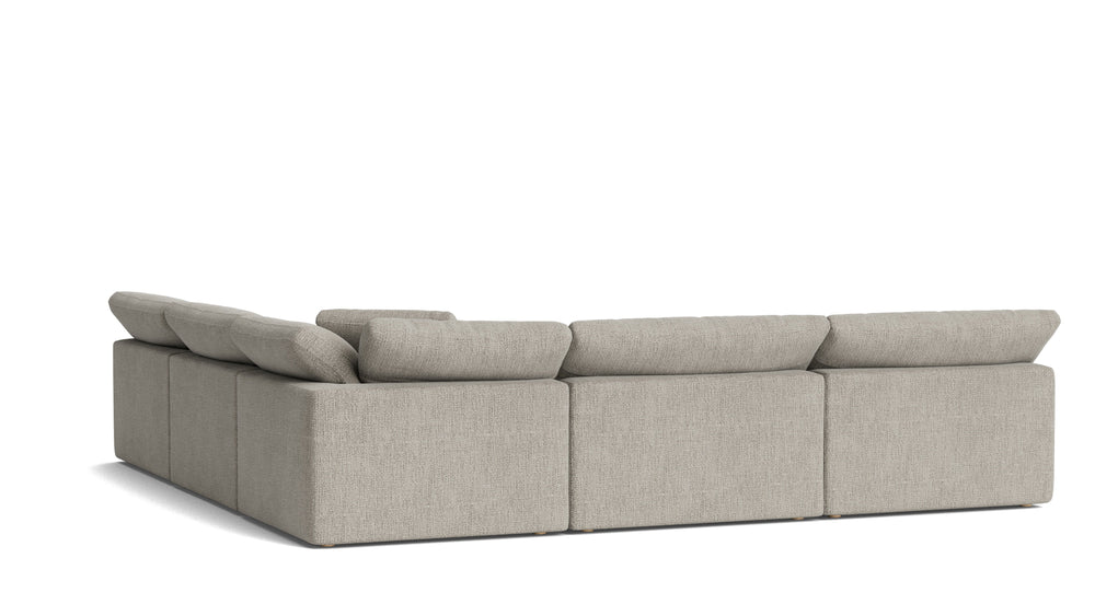 Movie Night™ Seccional modular abierto de 5 piezas, grande, Brie