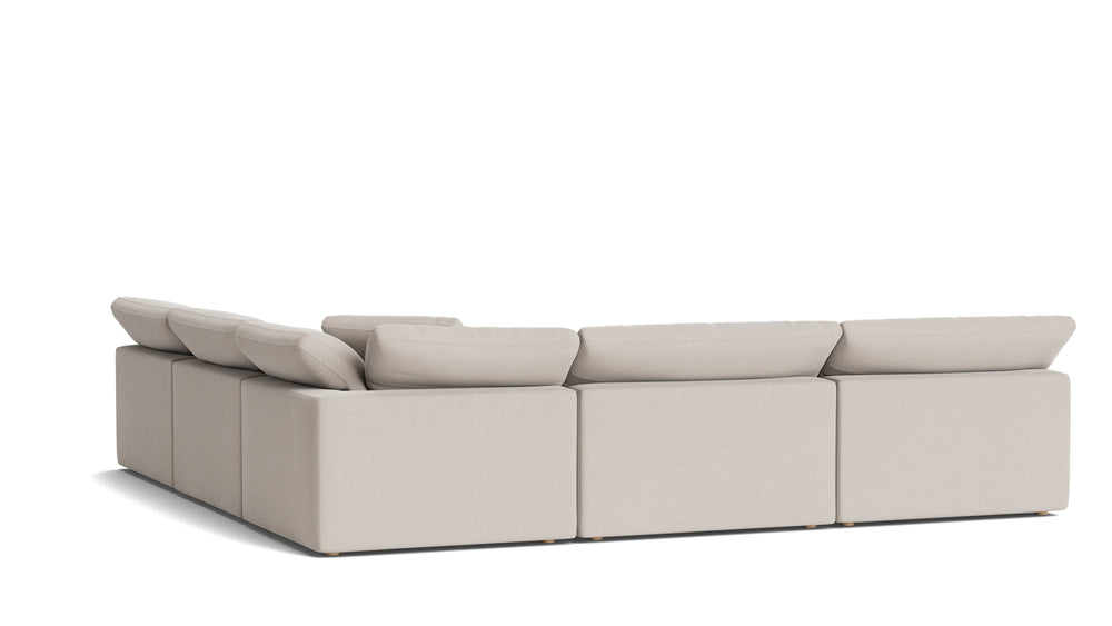 Movie Night™ Seccional modular abierto de 5 piezas, grande, Brie