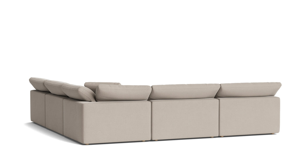 Movie Night™ Seccional modular abierto de 5 piezas, grande, Brie